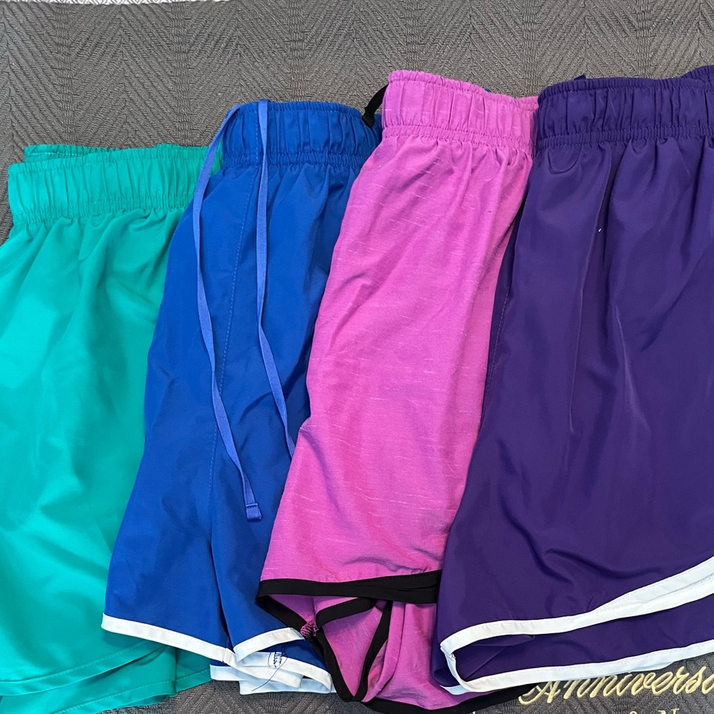 Colorful Athletic Shorts Set